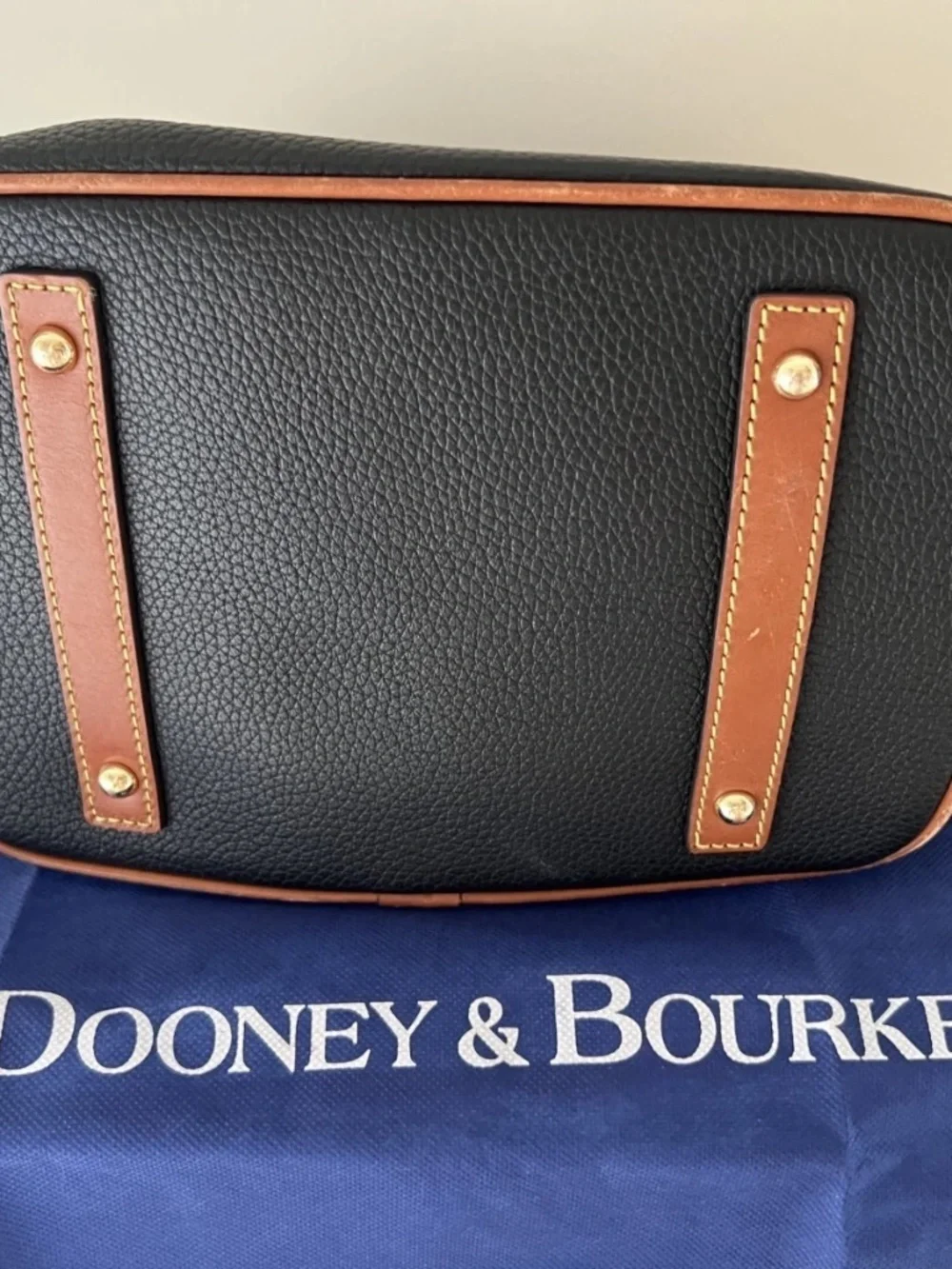 Dooney & Bourke Drawstring Bucket Sling Shoulder Bag With Dust Bag Included
